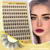 Self Adhesive Lash Clusters Natural Pre Glued Lash Clusters Press
