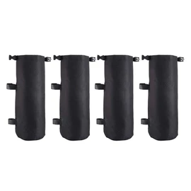 ValueHall Weight Bags Canopy Weight Bag Set of 4 Gazebo Weights Canopy Tent 600D Leg Weights Bag for Outdoor Pop Up Canopy V7059B