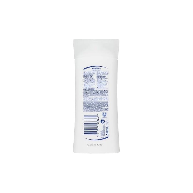 Vaseline Loción Corporal Reparación Intensive Care Advance 200Ml