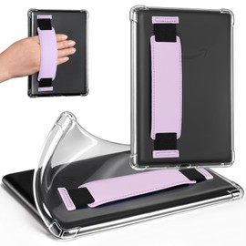 CoBak Hand Strap Clear Case for All-New 7" E-Readers - Lightweight, Scratch-Proof Silicone Back Cover