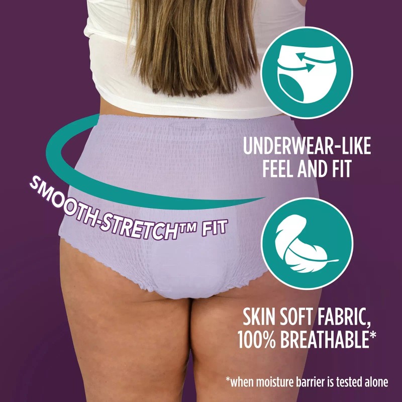 Assurance Women's Incontinence & Postpartum Underwear, XL, Overnight 16 Count
