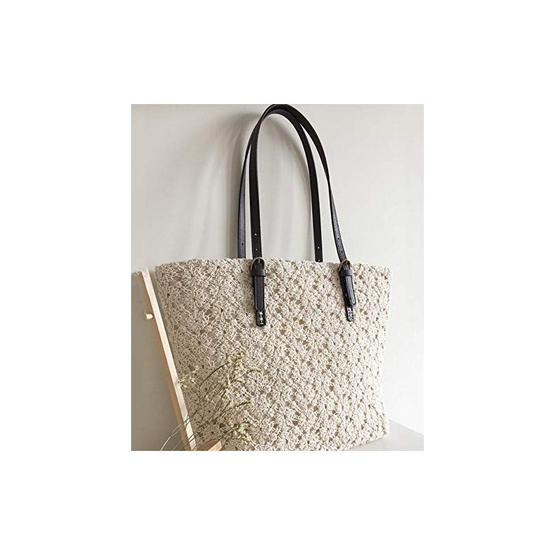 2 Pcs PU Leather Shoulder Bag Straps Adjustable Handbags Strap