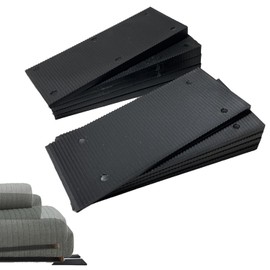 YOEXON Large Plastic spacers, Plastic Wedges, Furniture Leveling shims, 4.7 * 2in Spacer Leveling, Wedges with Non-Slip Rubber spacers for Smooth Floors, high Load Capacity Leveling Wedges