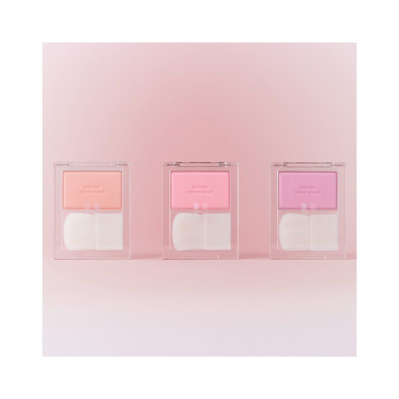 Holika Holika [홀리카홀리카] (블러쉬퍼프증정) 마이페이브 인퓨징 블러쉬 5.5g [Holika Holika]