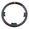 Kivnto DIY Stitching Carbon Fiber Steering Wheel Cover for Toyota