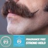 GBS Mustache Wax tin & Comb Set Strong Hold Fragrance
