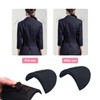 TUKEVA 2 Pairs Suit Shoulder Pads Clothing Shoulder Pads with