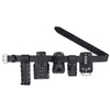 VEEKAY Scaffolding Black Leather Tool Belt 2 Inch Wide 5