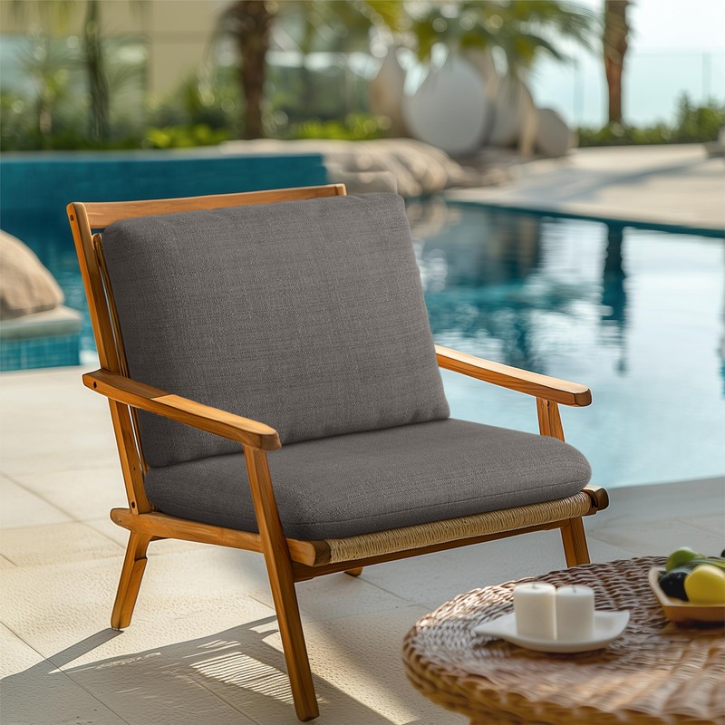 Codi Outdoor Deep Seat Cushion Set 24x24x4 Inch - Textured