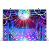 Disco Backdrop for Retro 70s 80s 90s Glow Dance Party