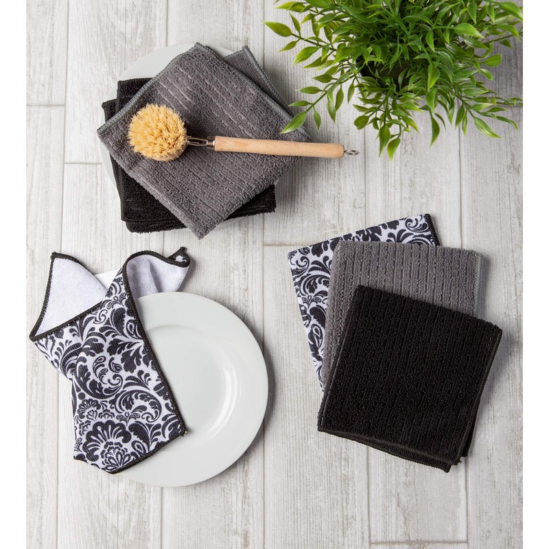 DII Set de 6 paños de cocina de microfibra ultra