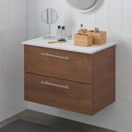 Alzassbg 10 Pack Weathered Nickel Cabinet Pulls,5 Inch(128mm) Hole Center Kitchen Cabinet Handles for Cabinets and Drawers AL3089