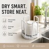 Retractable Bowl Organizer for Kitchen Storage – Detachable Dish Rack