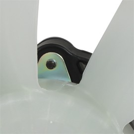 Silscvtt Right Side A/C Condenser Cooling Fan Replacement for Civic 2012-2015 ILX 2013-2017 19030RSJE01 19030RSJE01PFM 38615R1AA01 HO3115159