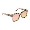 DIFF Meredith Designer Oversized Square Sunglasses for Women UV400, Cream