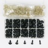 120 Pieces Locking Crochet Stitch Markers for Crocheting Knitting Clip