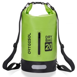 Blackace arteesol Dry Bag Waterproof Bag 5L/10L/20L/30L Waterproof Bag Pack Sack with Long Double Adjustable Shoulder Strap for Swimming Boating Kayaking Water Sports