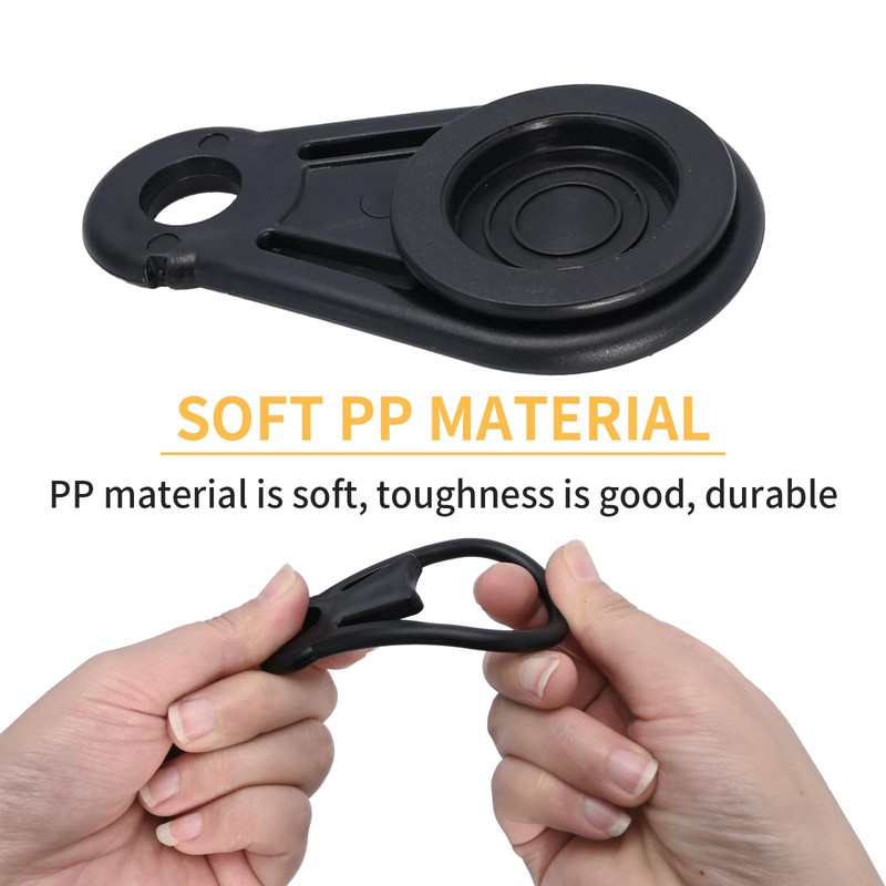 20PCS Tarpaulin Clips, Tarp Grabbers, Tarp Tie-Down Clips, Clips for