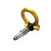 ULTECHNOVO Aluminum Towing Hook for Car Front Bar Tow for