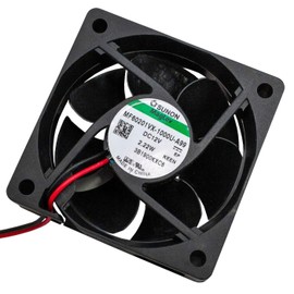 Lüfter 12V DC 1,71W 60x60x20mm 43,3m³/h 5700U/Min 43,3m³/h Sunon MF60201VX1000UA99