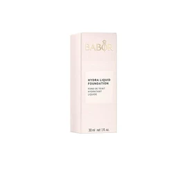 BABOR MAKE UP Hydra Liquid Foundation, Makeup for Dry Skin, with Hyaluronic Acid, Medium Strong Coverage, Long-Lasting, 06 Natural, 1 x 30 ml