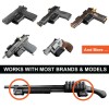 Stinger Mattress Bedside Handgun Magnetic Holster extra magazines flashlights knives