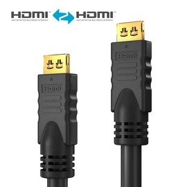PureLink PI1000-020 High Speed HDMI Verbindungskabel (4K UltraHD (2160p), Ethernet), HDMI-A Stecker auf HDMI-A Stecker, zertifiziert, 2,00m, schwarz kabel