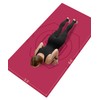 nuveti Large Exercise Mat (6'x 3'), Extra Wide Workout Mat