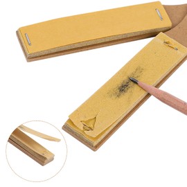 Sandpaper Sharpener,3-Pack Sketch Sandpaper Pencil Sharpeners 6.3 x 1 Pointer Art Drawing Tool Pastel Sticks Drawing Tool for Artist Sketch Beginner Student (12 Sheets/Pcs)