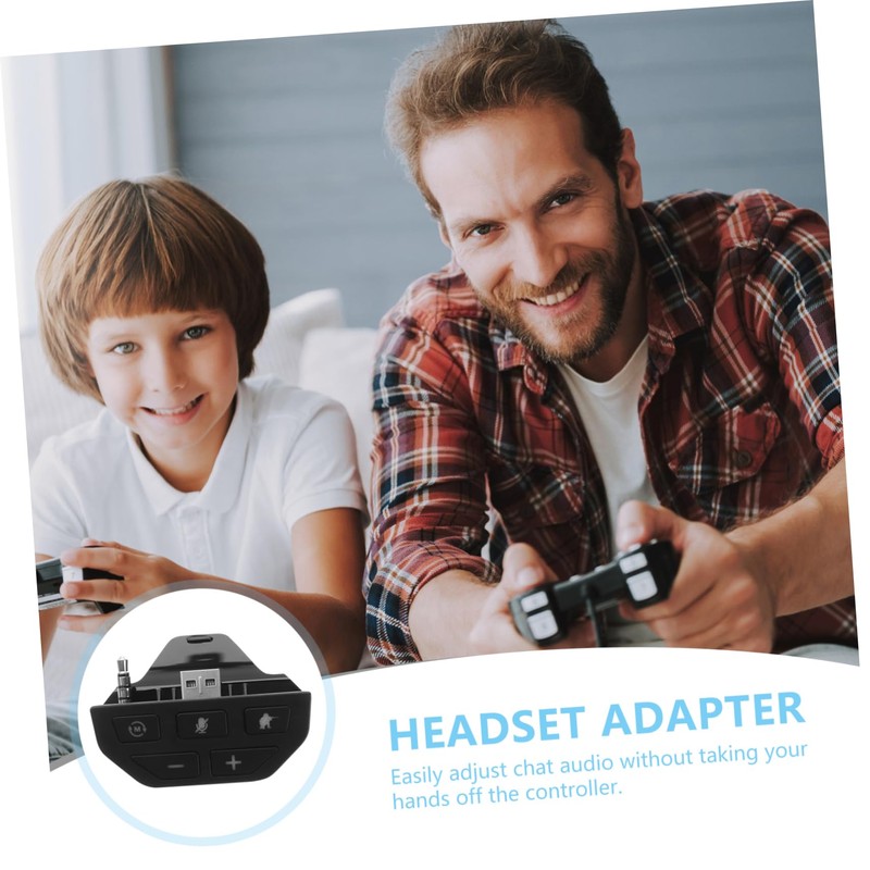CAXUSD 1pc Headset Adapter for Stereo Audio Controller Dedicated Chip