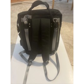 Black Xinsilu  Baby Diaper Bags- 3 in 1  Backpack with Changing Station-