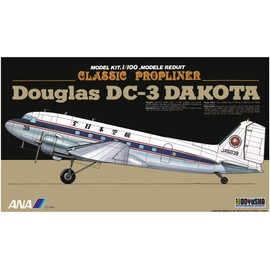 Doyusha 1/100 ANA Douglas DC-3 DAKOTA Plastic Model