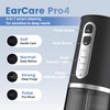 Electric Ear Wax Removal Device, Ear Cleaner with 4 Cleaning
