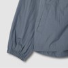 JAJU [JAJU] Women's Crisp Hood Short Jumper_Blue Grey
