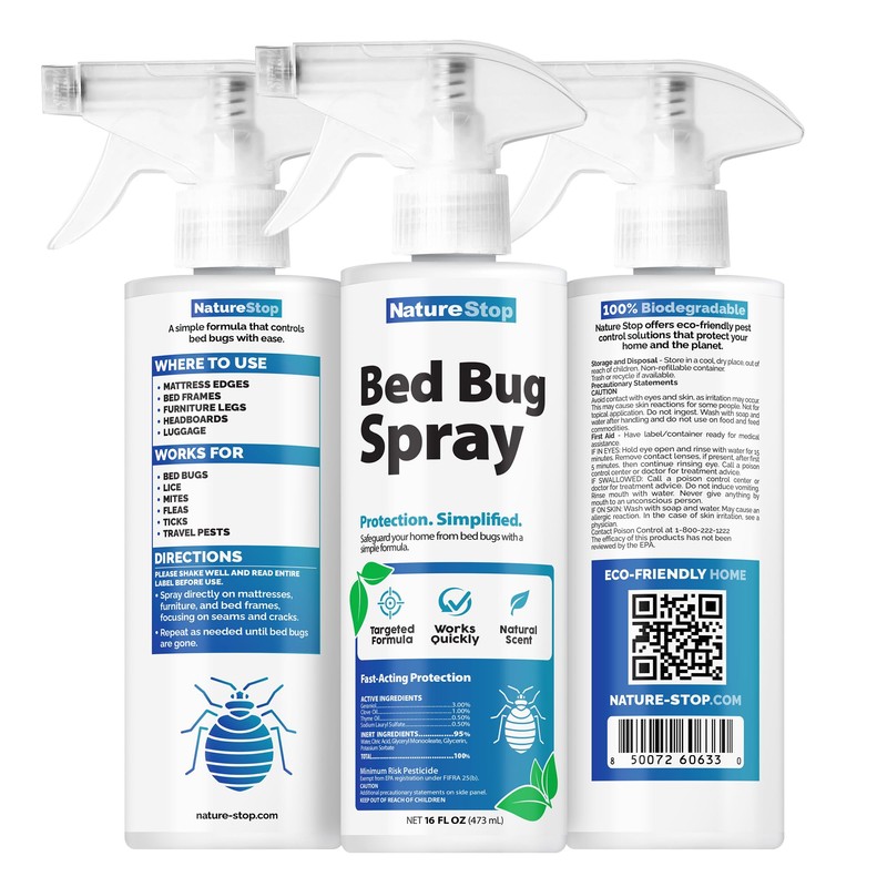 NatureStop Bed Bug Spray (16 oz)