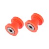 A ABSOPRO 2pcs 8mm Chain Tensioner Roller Slider Pulley Wheel