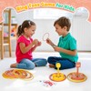 Animal Ring Toss Game Set, 6 Cartoon Bases & 36