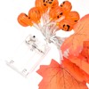LED String Light Autumn Pumpkin Red Maple Leaves String Light