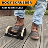 Boot Scrubber - Outdoor Heavy Duty Boot Scraper Brush &
