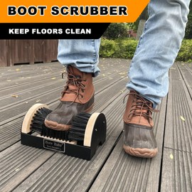 Boot Scrubber - Outdoor Heavy Duty Boot Scraper Brush & Shoe Mud Cleaner