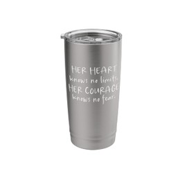 Uplifting Feminist Handwriting Script Minimalist Design Stainless Steel Insulated Tumbler
