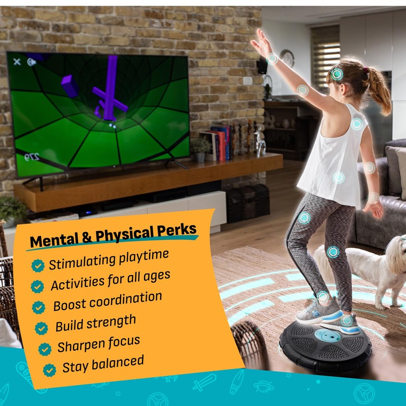 GoBalance Play - Smart Balance Board Game with Bluetooth Motion