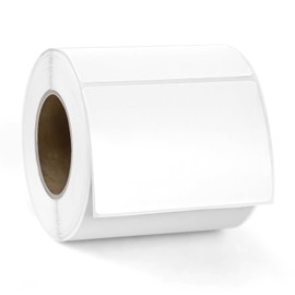 SallyFashion 500PCS Direct Thermal Labels, 3"x2" White Name Tags Label Stickers Blank Stickers for Shipping Labels Address Labels DIY Projects