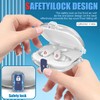 [Upgraded Security Lock] Protective Case Compatible with Beats Fit Pro,