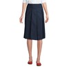 Lands' End Uniform Box Pleat Skirt Below The Knee Classic