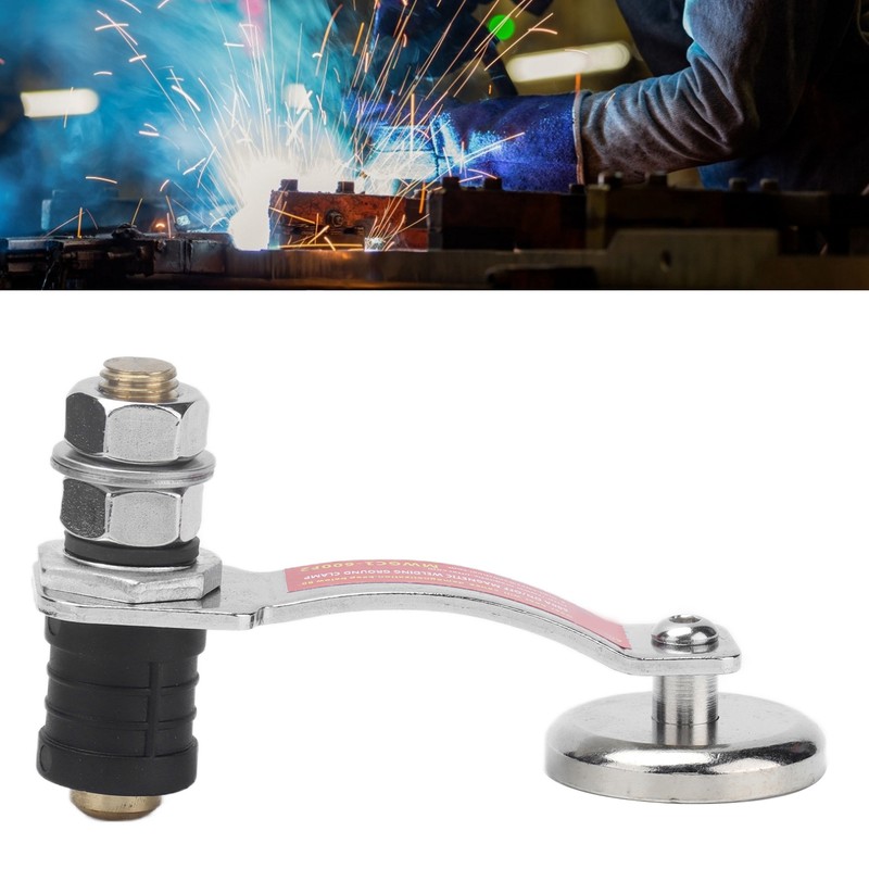 Magnetic Welding Ground Clamp Holder Grounding Magnet Connector Strong Magnetism