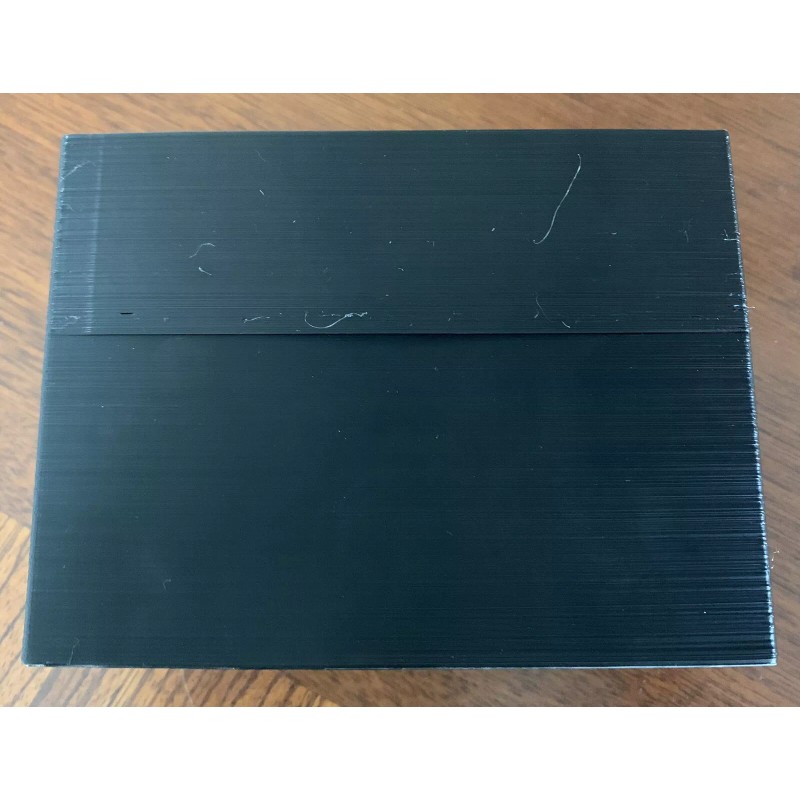 Storage Solutions 3DP Black Storage Box Holds 10x 10 oz