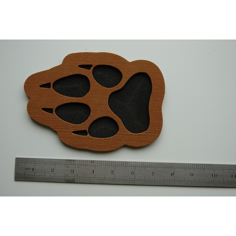 Toejamr Stomp Pad - Wolf Paw - Brown
