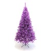Perfect Holiday PVC-7PR Christmas Tree, 7 ft, Purple