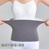Unisex Thermal Running Belt Waist Protector - Slim Abdominal Warmer for Autumn/Winter High Elasticity M + Pink [Brushed Version] 10ea